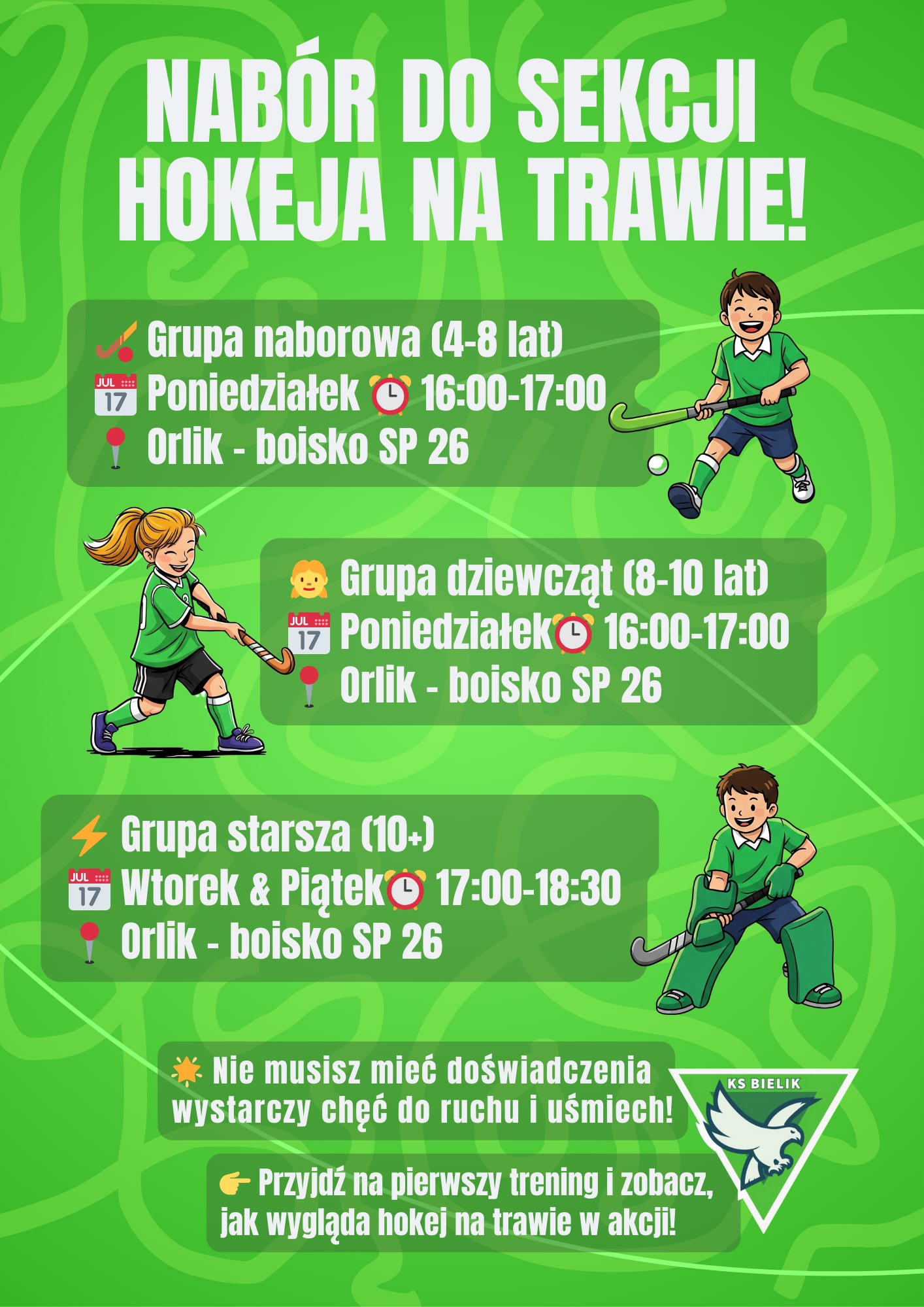 zajęcia sportowe dla dzieci bielsko biała - nabory na nowy rok